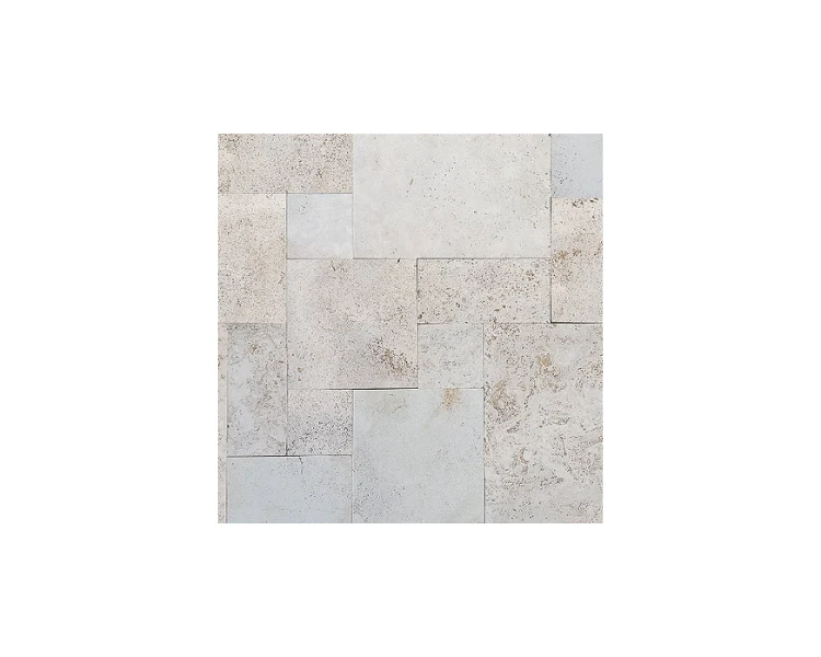 TRAVERTINO FRENCH PATTERN KIT 0,74M² Importado
