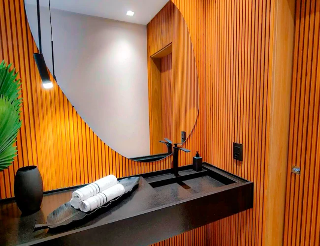painel ripado de bambu 290x14