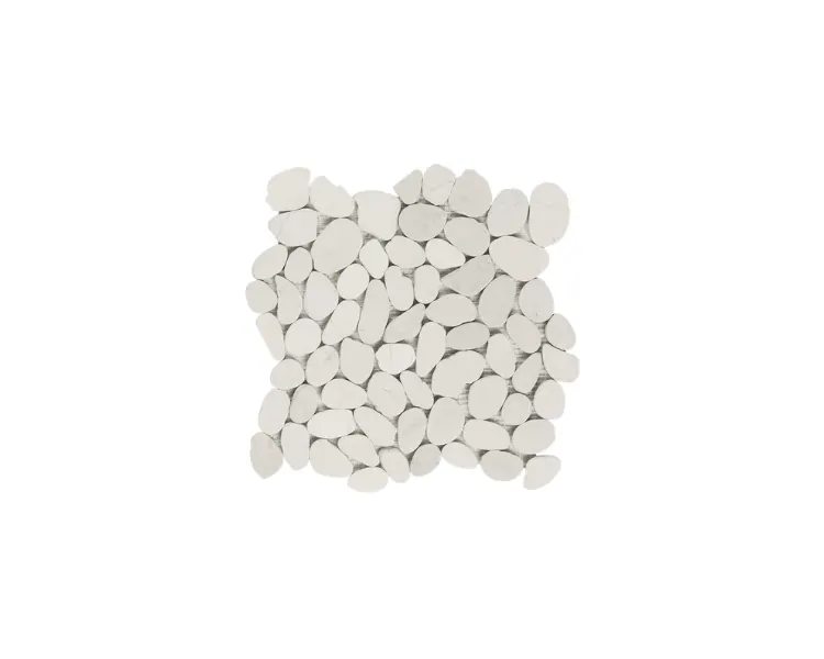 Placa Seixo Branco Sliced 30x30cm